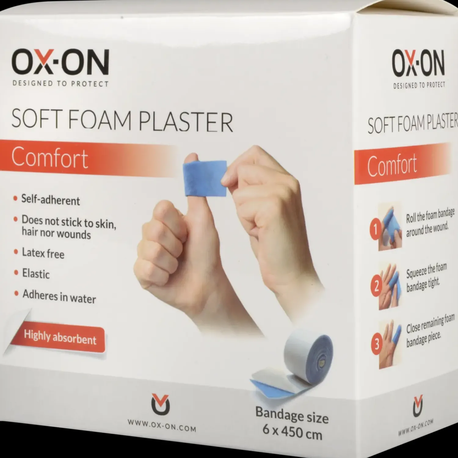 New OX-ON foam plaster 4,5 m