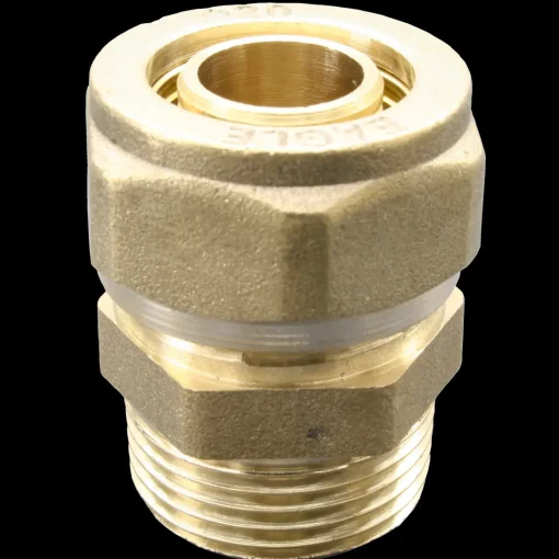 Gulvvarme^PEX slange overgangsnippel 1/2"x20 mm