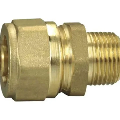 Gulvvarme^PEX slange overgangsnippel 1/2"x20 mm