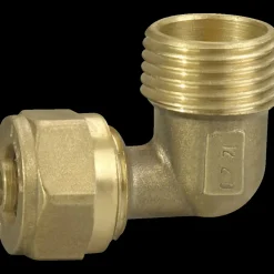 Gulvvarme^PEX slange vinkelstykke 1/2" udv. x 20 mm.
