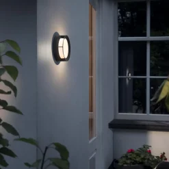 Sale Philips Actea udendørs væglampe sort