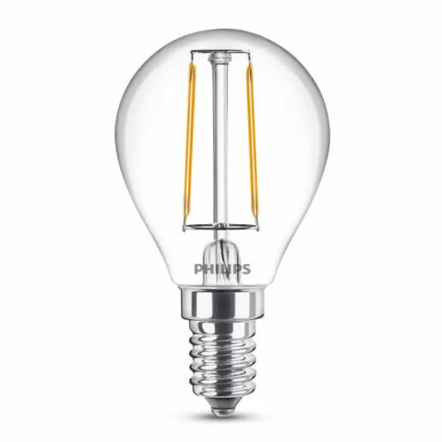 Online Philips Classic LED pære E14 25W 2 pack
