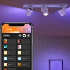 Philips Hue Smart Home^Argenta tre spots GU10 LED