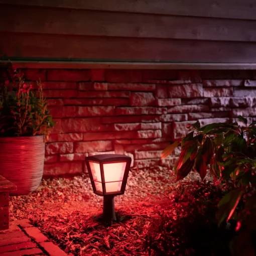 Philips Hue Havelamper^Econic udendørs bedlampe 15W sort