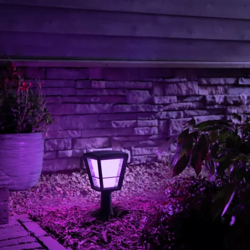 Philips Hue Havelamper^Econic udendørs bedlampe 15W sort