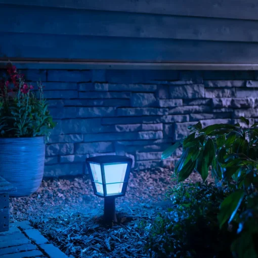 Philips Hue Havelamper^Econic udendørs bedlampe 15W sort
