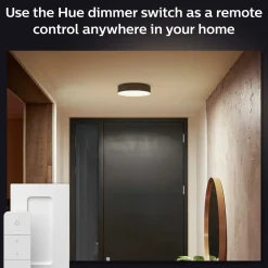 Philips Hue Loftlamper^Enrave M plafond Ø38,1 cm 19,2W sort