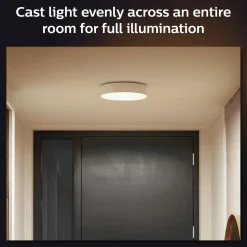 Philips Hue Loftlamper^Enrave S plafond Ø26,1 cm 9,6W hvid