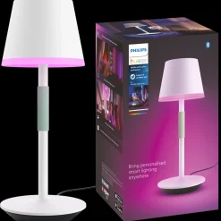 Discount Philips Hue go bærbar opladelig bordlampe hvid