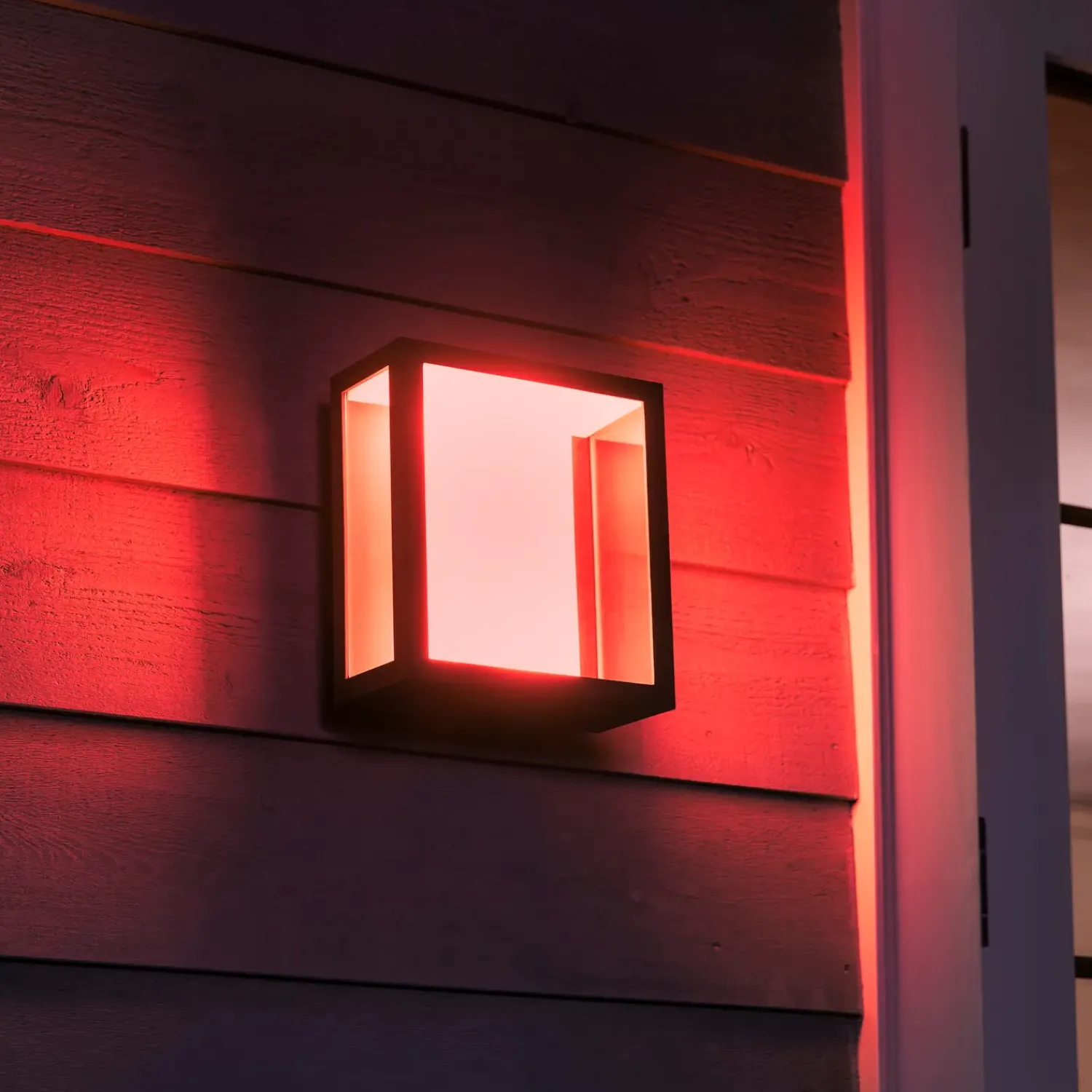 Philips Hue Udendørs Væglamper^Impress udendørs væglampe sort