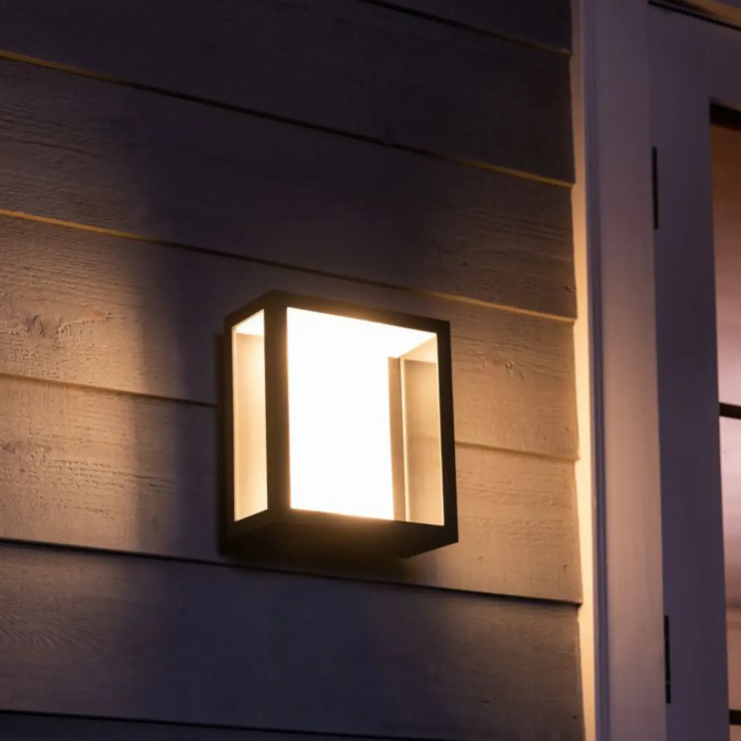 Philips Hue Udendørs Væglamper^Impress udendørs væglampe sort