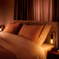 Philips Hue Diverse Led-Pærer^LED edison pære E27 7W ST64 filament hvid ambie