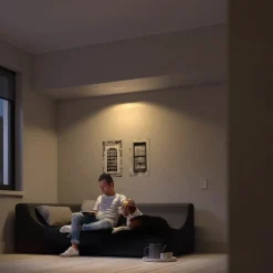 Indbygningsspots^Philips Hue Milliskin indbygningsspot rund GU10 LED