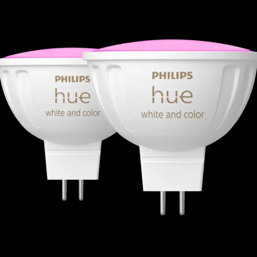 Best Philips Hue MR16-LED-spot GU5.3 hvid/farve ambiente 6,3W 2-pak