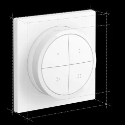Outlet Philips Hue tap dial switch trådlæs kontakt hvid