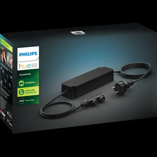 Philips Hue Smart Home^100W strømforsyning til udendørs lav volt lamper