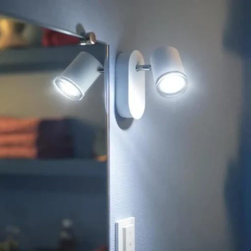 New Philips Hue White ambiance Adore enkelt spot til badeværelse GU10 LED