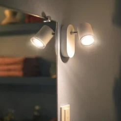 New Philips Hue White ambiance Adore enkelt spot til badeværelse GU10 LED