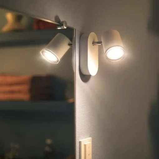 New Philips Hue White ambiance Adore enkelt spot til badeværelse GU10 LED