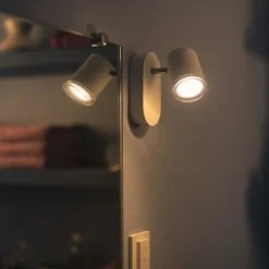 New Philips Hue White ambiance Adore enkelt spot til badeværelse GU10 LED