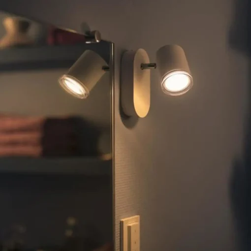 New Philips Hue White ambiance Adore enkelt spot til badeværelse GU10 LED