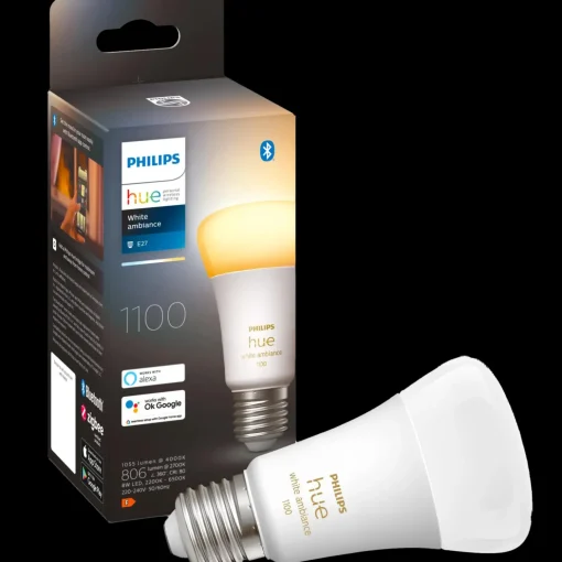 Philips Hue E27 Pærer^White ambiance pære E27 LED