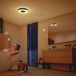 Philips Hue Loftlamper^Xamento M loftslampe Ø38,1 cm 33,5W sort