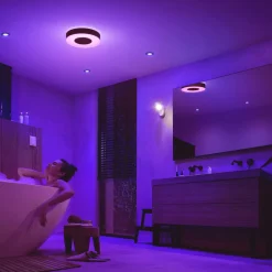 Philips Hue Loftlamper^Xamento M loftslampe Ø38,1 cm 33,5W sort