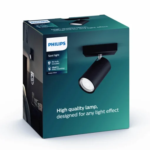 Philips Loftlamper^Kosipo spot 1x10W sort
