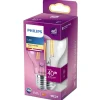 Philips E27 Pærer^LED pære  40W standard klar (ikke dæmpbar)