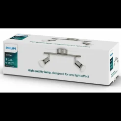 Outlet Philips Limbali spot 2x50W nikkel