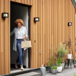 Philips Udendørs Væglamper^Parterre udendørs væglampe sort