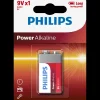 Philips Power Alkaline 6LR61/9V batteri 1 stk.