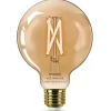 Philips Smart Wiz E27 Pærer^white LED pære E27 6,7W globe guld