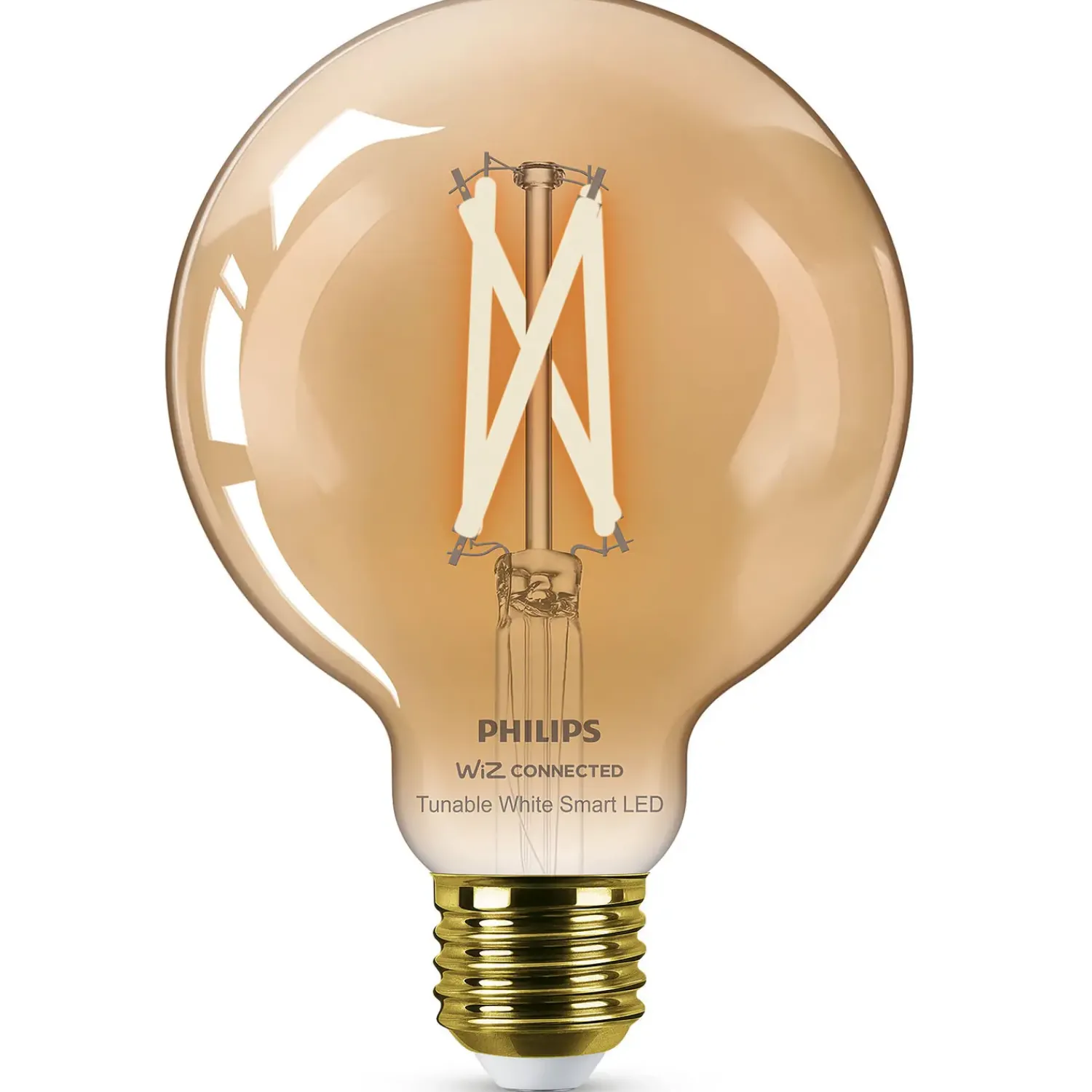 Philips Smart Wiz E27 Pærer^white LED pære E27 6,7W globe guld