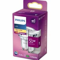 Philips Gu10 Spots^Spot LED pære GU10 50W 1 pack