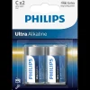 Philips Prepperudstyr^Ultra alkaline LR14 batteri - pk. á 2 stk.