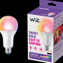 Philips Smart Wiz E27 Pærer^Philips WiZ Wi-Fi LED pære E27 18,5W A80 farve