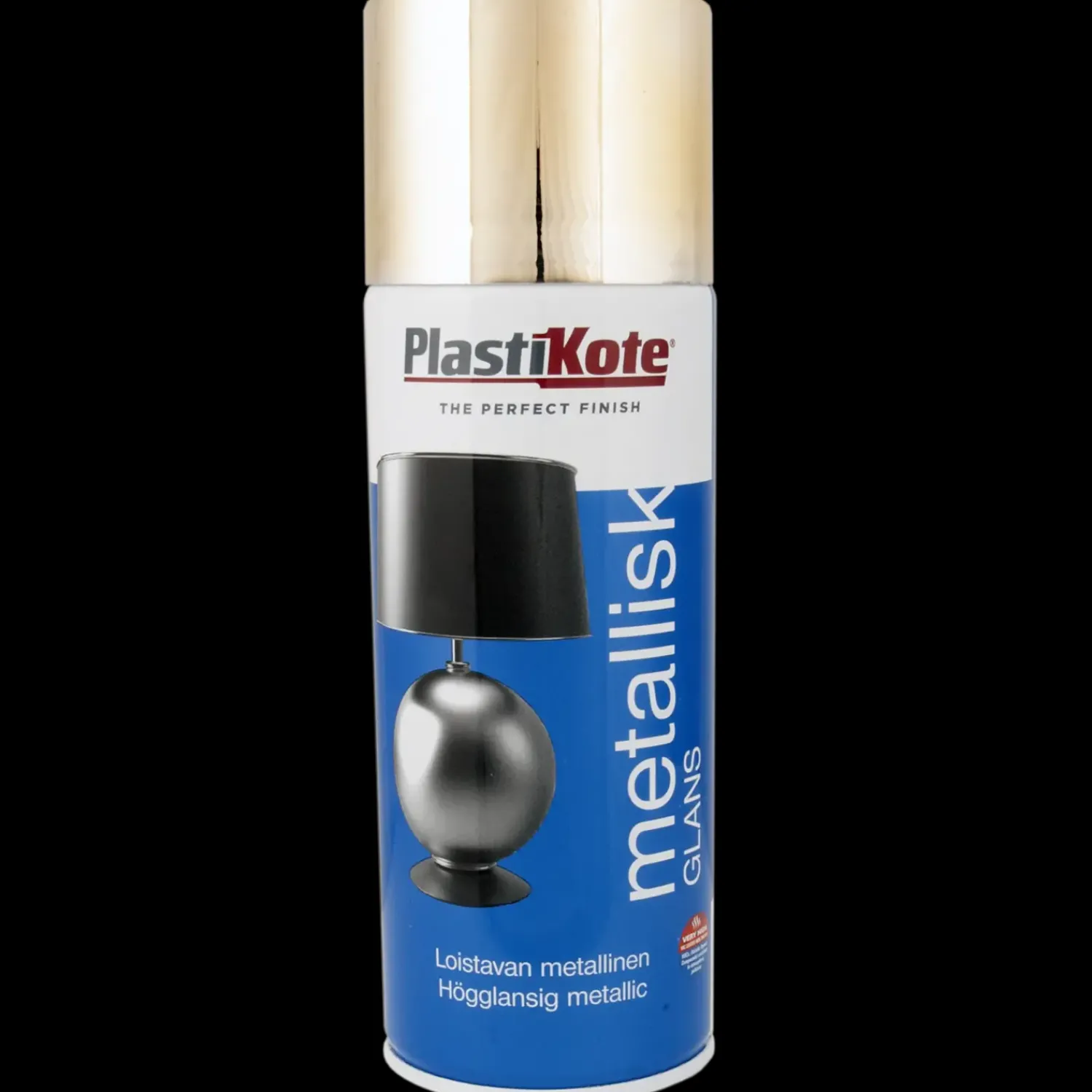 Plasti-Kote Spraymaling^metal 452 spraymaling guld 400 ml