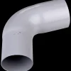 New Plastmo bøjning 75 mm, 75° grå