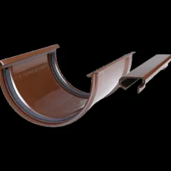 Plasttagrender^Plastmo ekspansionsstykke nr. 11 m/gummi brun