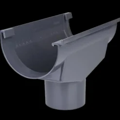 Plasttagrender^Plastmo ekspansionstudstykke nr. 11, 75 mm grafit