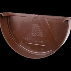 Plasttagrender^Plastmo endebund nr. 12 brun