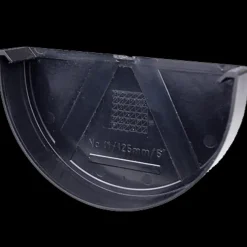 Plasttagrender^Plastmo endebund nr. 10 sort