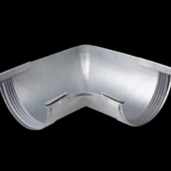 Plastmo Zinktagrender^indvendig gering nr. 11, 90° m/gummi aluzink