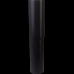 Plasttagrender^Plastmo nedførsel lige 75 mm sort