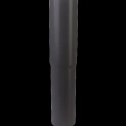 Plasttagrender^Plastmo nedførsel lige 75 mm grafit