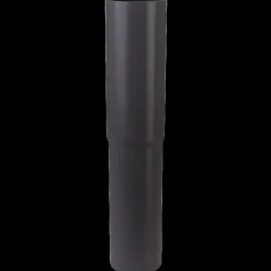 Plasttagrender^Plastmo nedførsel lige 75 mm grafit