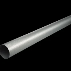 Hot Plastmo nedløbsrør 90 mm x 3m aluzink