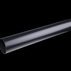 Plastmo nedløbsrør 75 mm x 3m sort